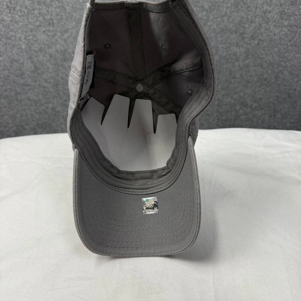 Team USA PyeongChang 2018 Olympics NBC Hat Grey Adjustable Dad‎ Cap 18-772